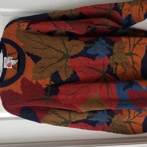 VINTAGE AUTUMN LEAF SWEATER